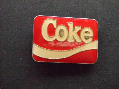 Coke. Coca-Cola emaille logo